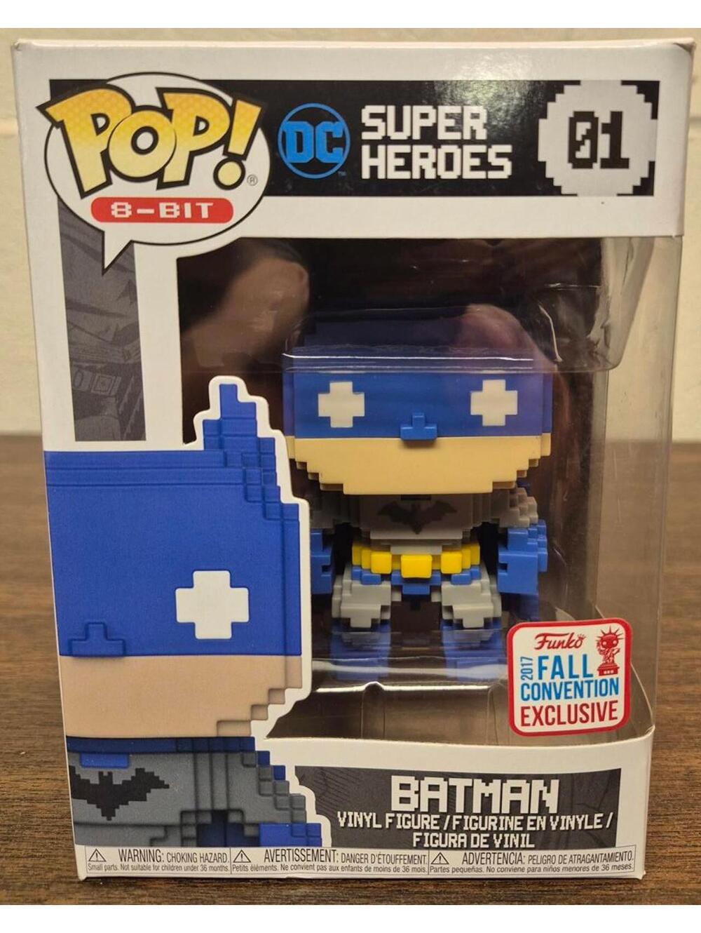 Funko Pop! 8-Bit DC Super Heroes Batman Vinyl Figure